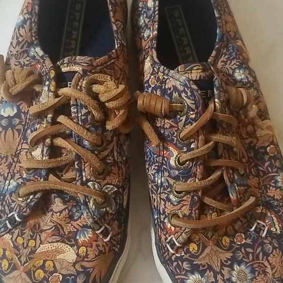 Sperry Top-Sider Seacoast Liberty Floral Print 6.5 - Picture 8 of 9